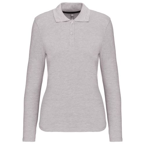 KARIBAN VINTAGE PIQUE K244 / Дамска поло риза с дълъг ръкав