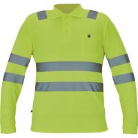 Поло тениска с дълъг ръкав CERVA CIUDADES LUGO / HI-VIS Поло тениска с дълъг ръкав CERVA CIUDADES LUGO / HI-VIS