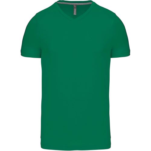 KARIBAN VINTAGE V-NECK K357 / Мъжка тениска с къс ръкав