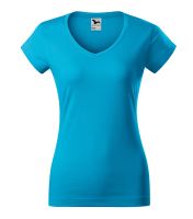 MALFINI FIT V-NECK 162 / Дамска тениска с V-образно деколте
