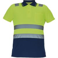 Поло тениска с къс ръкав CERVA CIUDADES CADIZ HV / HI-VIS Поло тениска с къс ръкав CERVA CIUDADES CADIZ HV / HI-VIS